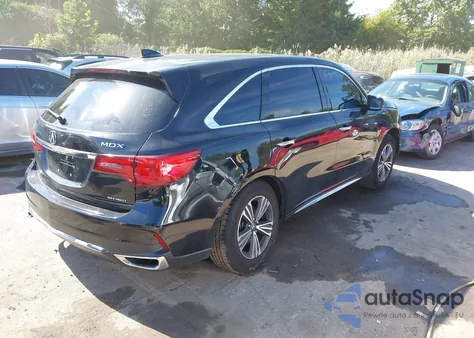 2017 Acura Mdx z USA, uszkodzony, nr VIN 5FRYD4H36HB011206